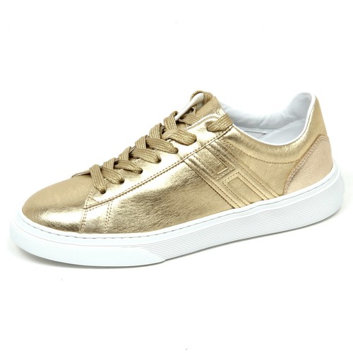 F2542 sneaker donna gold HOGAN H365 scarpe H canaletto shoe woman | eBay