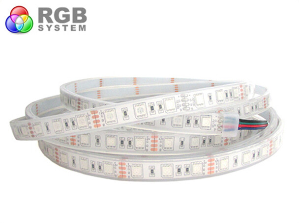 Strip LED RGB Impermeabile IP68 per Piscina e Giardino - 5m 5050 300LED