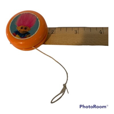 Vintage Lucky Trolls Clown YoYo Made in Hong Kong Russ Co. '90s Rare 1  3/4 