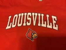 NCAA Louisville Cardinals Ladies T-Shirt Size X-Large Red NEW