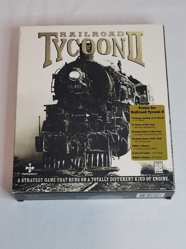PC Game Railroad Tycoon II (1998) Big Box (Gebraucht) in Greifensee für CHF 25 - mit Lieferung