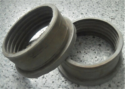 2x VW Käfer Dichtung Warmluftschlauch Dichtstulpe grau Wärmetauscher 111819945