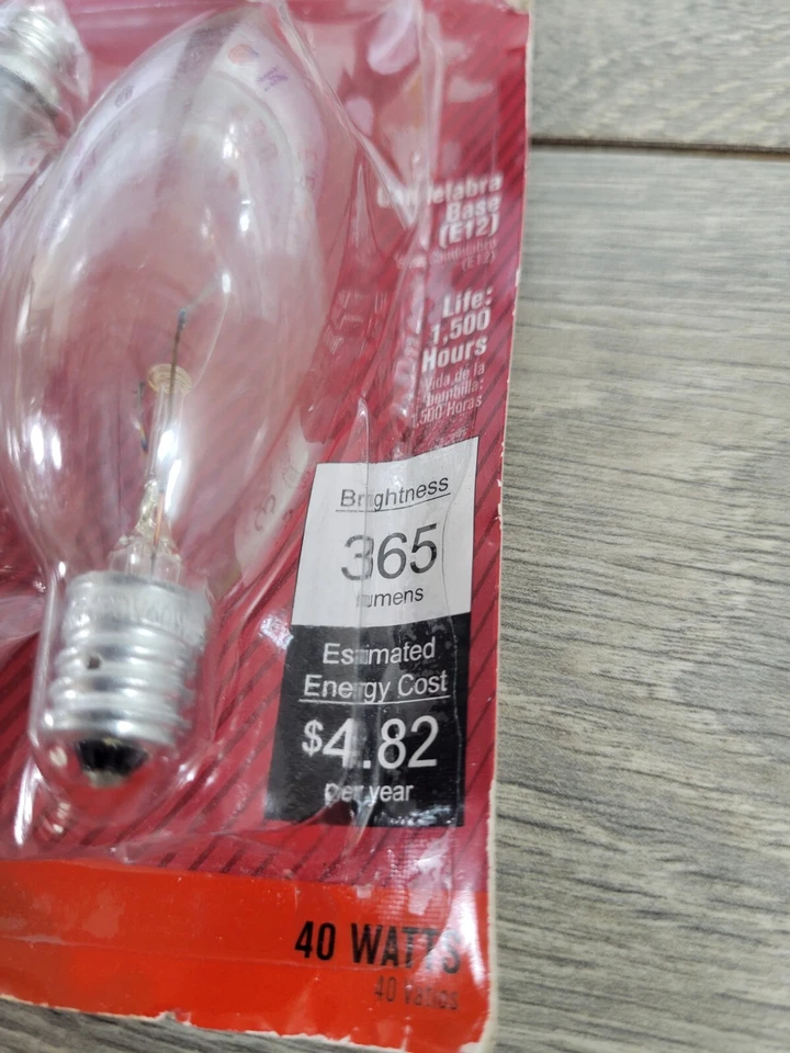 ACE Bent Tip Crystal Light Bulbs 4 pk  (3020112)  FS Base E-12 - Image 4 of 4