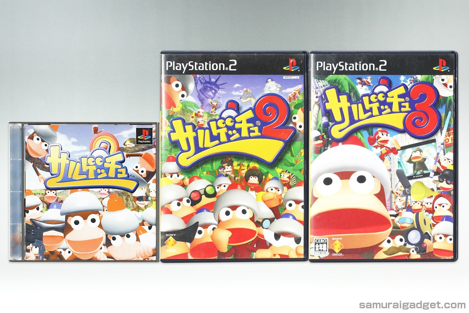 Ape Escape 1 (PS1) & Ape Escape 2+3 (PS2) [Japanese NTSC-J] PlayStation 2 SONY