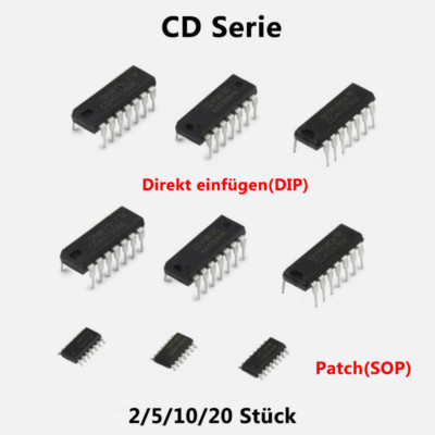 IC CMOS Counters Decade/ Zähler Viele Typen DIP SOP Verfügbar , Der Serie 4000