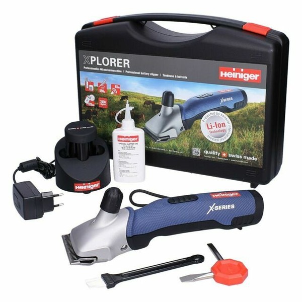 Heiniger Xplorer 10.8V Cordless Horse and Cattle Clipper 70840233a2