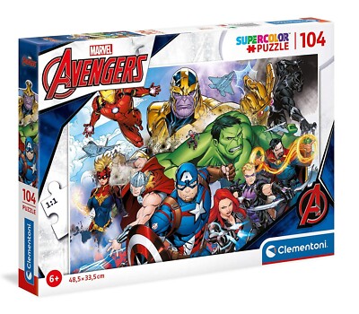 MARVEL AVENGERS - Clementoni Puzzle 25718 - 104 Teile Pcs.