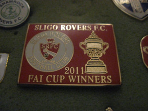 Maillot de foot vintage Matchwinner Sligo Rovers F.C rare taille L