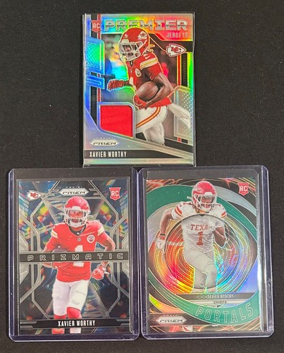 2024 Panini Prizm Xavier Worthy Premier Jerseys RC #PJ-XWY Chiefs