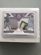 Brett Phillips Dual Patch Relic SSP #1/25 2016 Elite Xtra Edition Brothers RC