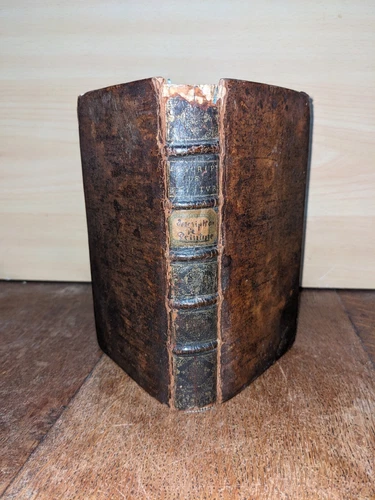 antique book-Collection of descriptions of paintings made for the King-1689-E.O.
