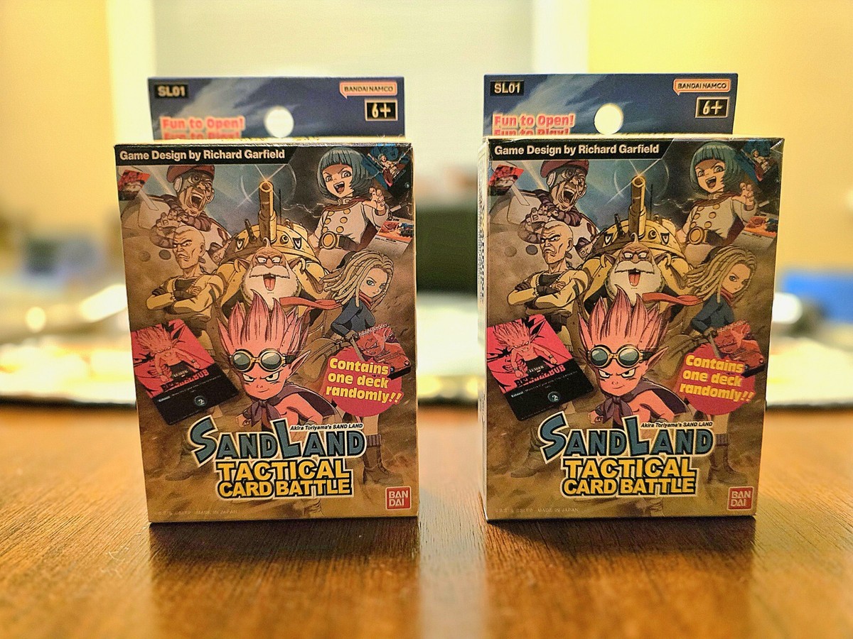Sandland Tactical Card Game BANDAI DRED & THIEF Leaders. New but