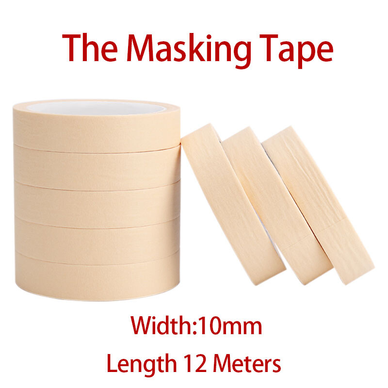 The Masking Tape, Is 10mm Wide And Can Be Written Torn By Hand Without Any  Marks