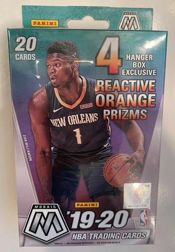 BRAND NEW 2019-2020 Panini NBA Prizm Mosaic Hanger Box Factory Sealed IN HAND - 第 1/1 張圖片