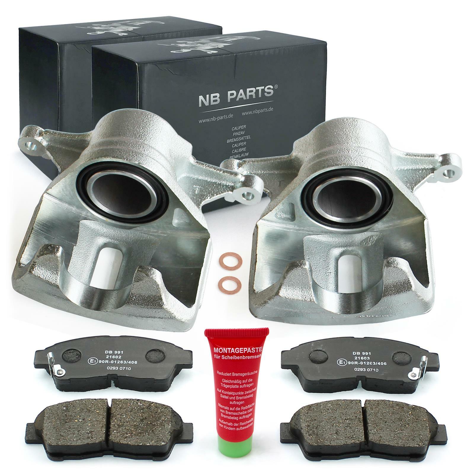 Brake Calipers Brake Pincers Brake Pads Front For Toyota Corolla E10 E11