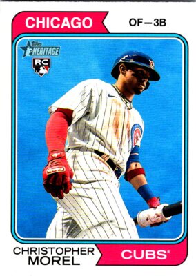2023 Topps Heritage Image Variations #110 Christopher Morel