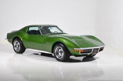 1972 Chevrolet Corvette Stingray green POSTER 24 X 36 INCH AWESOME!!!