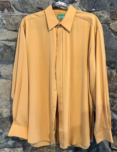 Bruno Corsi Button Front Shirt Italian Vtg 90s Mens M