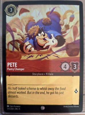 pete lorcana card Pete - Games Referee - Shimmering Skies