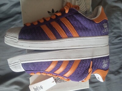 Adidas 35th Anniversary Superstar trainers. MISSY ELLIOTT'S size 8