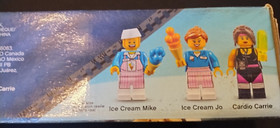 OPEN Lego The Lego Movie Ice Cream Machine 70804 Complete instructions box minis
