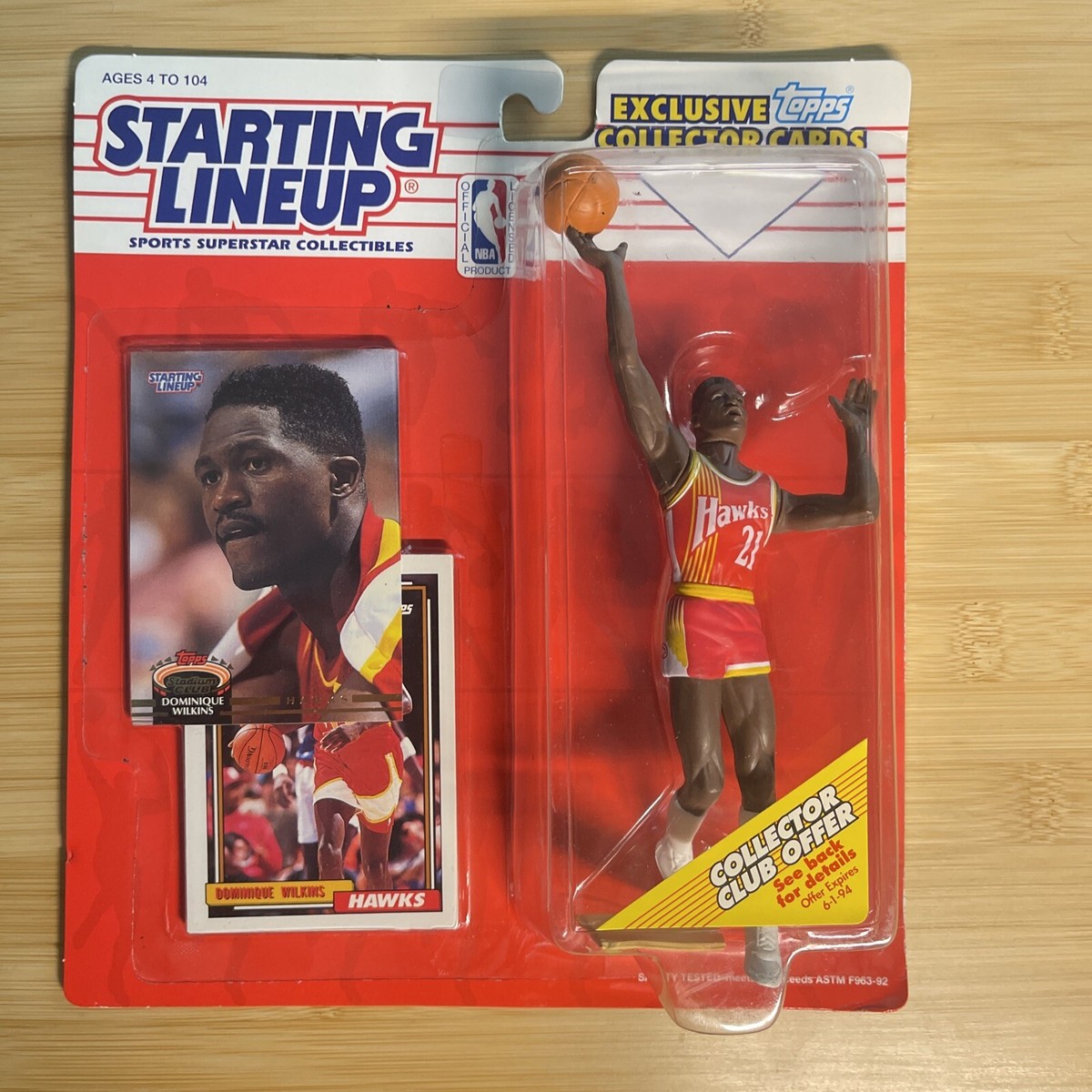 Starting Lineup トム・チャンバース & ドミニク・ウィルキンス