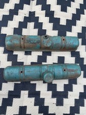 Vintage 50s 60s Set 2 Buick Nailhead V8 Teal Valve Cover Vintage 50s 60s Set 2 Buick Nailhead V8 Teal Valve Cover