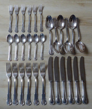 WMF Menue - Besteck  - Barock - 90er Silber -  6 Pers. - 30 Teile