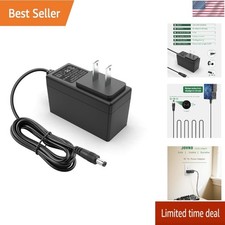 Guitar Pedal Power Supply, 9V DC 1A, BOSS PSA Adapter Black