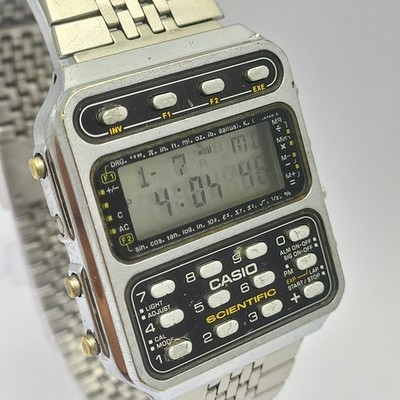 Casio Scientific Calculator CFX-200 Alarm Chronograph 197 Digital Watch