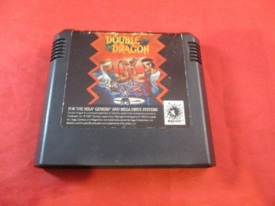 Double Dragon (Sega Genesis, 1992) game WORKS! Ballistic Accolade