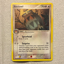Nintendo Pokemon TCG Noctowl EX Unseen Forces Uncommon 43/115 70HP English 2005 on eBay