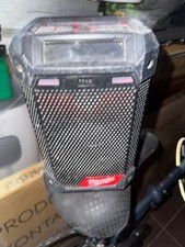 Milwaukee M12RCDAB+0 12V Radio & Charger Bare Unit - Black/Red