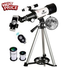 70mm Aperture 400mm AZ Mount Astronomical Refracting Telescope for Beginners