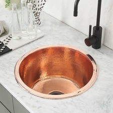 Native Trails CPS451 Redondo Grande Bar and Prep Sink Polished Copper
