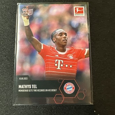 2022-23 Topps Now Bundesliga - Mathys Tel #038 English /2929