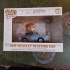 Funko Pop! Rides: Harry Potter Ron Weasley in Flying Car #112 Brand New