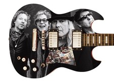 Cheap Trick Signed Autographed Custom Photo Graphics Guitar ACOA ACOA
