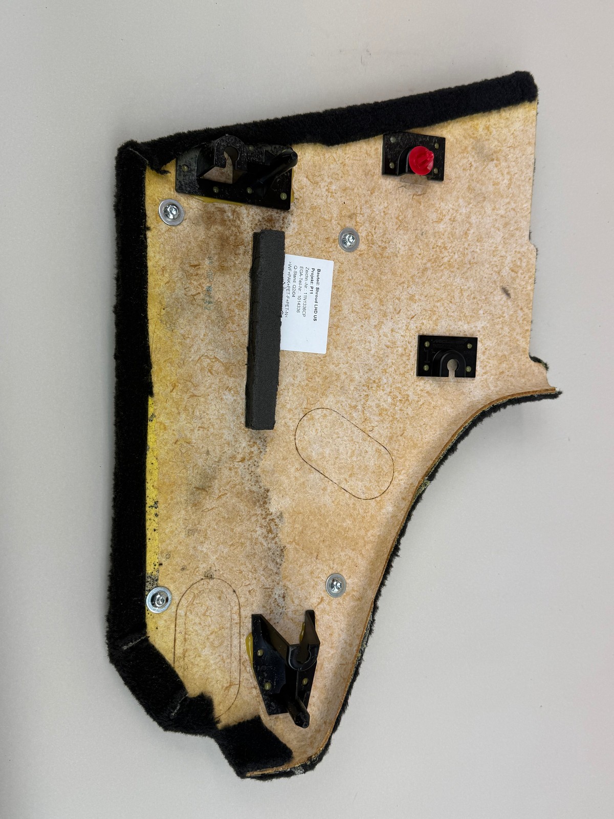 McLaren 570S 2016-2021 RIGHT Carpet