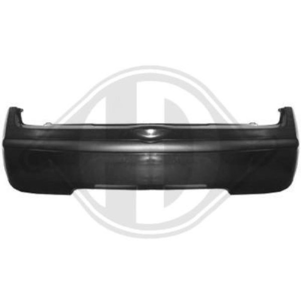 Diederichs StoßFäNger StoßStange Hinten FüR Nissan Micra Iii K12 1.2 16V 1.4-image
