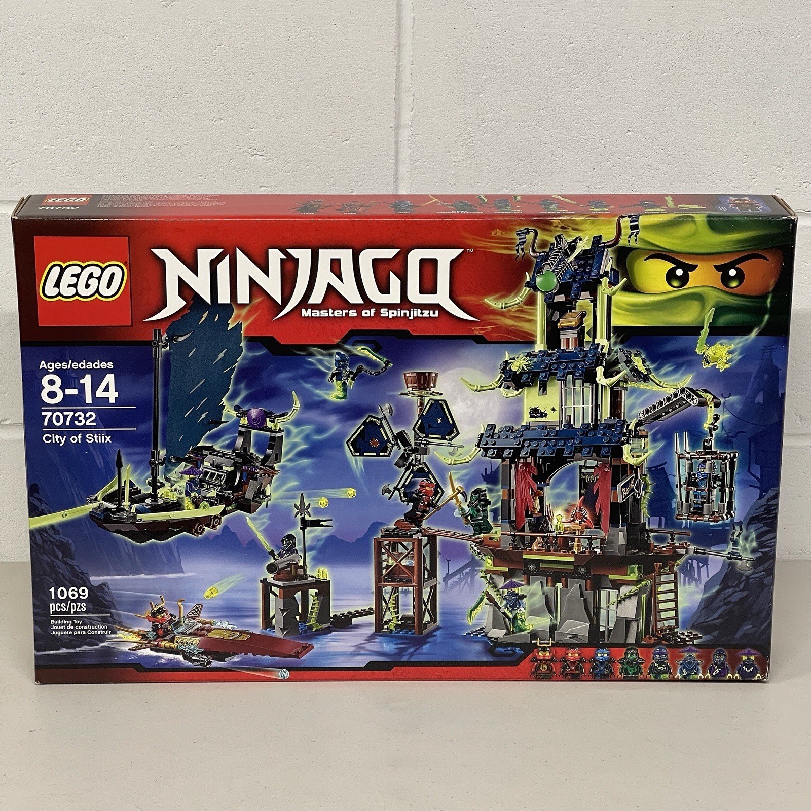 LEGO NINJAGO City of Stiix 70732 Excellent Condition New Sealed Retired