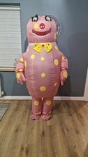 Rare Adult Smiffys Inflatable Mr Blobby Fancy Dress Costume 90