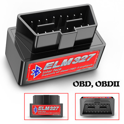 ELM327 V2.1 Bluetooth OBD2 Code Reader Fit Android Torque Super Diagnostic New