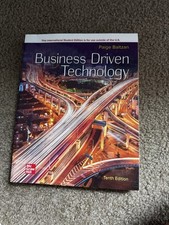 McGraw Hill Business Driven Technology 10th E...