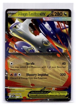 Mega Latias ex Double Rare ME: Mega Evolution Promo 011 LP-NM
