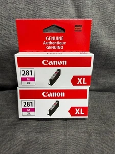 **2-Pack Bundle**Canon CLI-281 XL Pixma Chromalife100 Ink Cartridge - Magenta