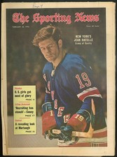 SPORTING NEWS Jean Ratelle Bob Cousy Danny Murtaugh Bobby Orr 2/26 1972