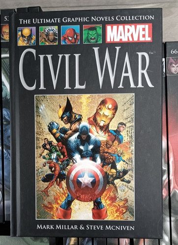 Civil War Vol 50 Ultimate Graphic Novels Collection In Hardback