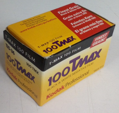 1 Roll Kodak Tmax 100 Black & White Negative Film 135-36 Exp. OUTDATED 11/2011