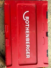 ROTHENBERGER Cordless Press Tool Kit Battery Charger with M15/M22 Angled Jaws